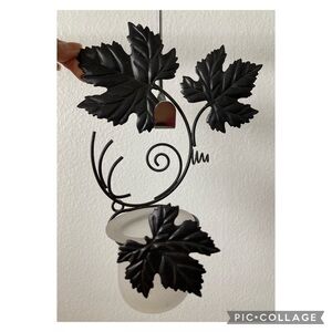 Wall Sconce Glass Candle Holder By PartyLite